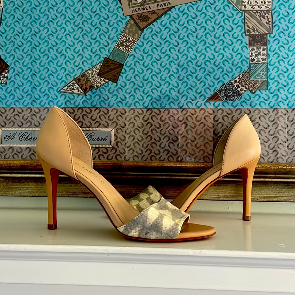 Loeffler Randall size 7.5 heels- nearly perfect condition